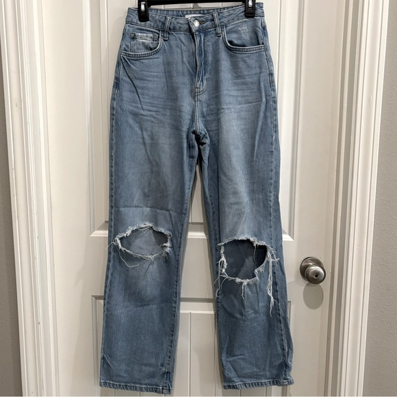 FOREVER 21 | WIDE LEG JEANS SIZE 26 - Picture 1 of 4
